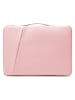 Puccini Torba "Linea" w kolorze jasnoróżowym na laptopa - 38 x 28 x 3 cm