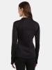 Kilpi Fleece-Laufjacke "Lajen" in Schwarz