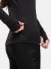 Kilpi Fleece-Laufjacke "Lajen" in Schwarz