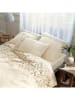 Linvosges Perkal dekbedovertrek ''Mascarpone'' beige