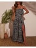Milan Kiss Jurk zwart/wit