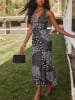 Milan Kiss Kleid in Schwarz/ Weiß