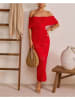 Milan Kiss Kleid in Rot