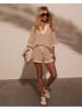 Milan Kiss Pullover in Beige/ Creme