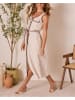 Milan Kiss Jurk beige/bruin