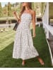 Milan Kiss Kleid in Weiß/ Schwarz
