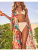 Milan Kiss Strandkimono meerkleurig
