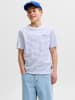 JACK & JONES Junior Shirt "Devin" wit/blauw