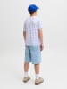 JACK & JONES Junior Shirt "Devin" wit/blauw