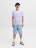 JACK & JONES Junior Shirt "Devin" wit/blauw