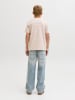 JACK & JONES Junior Koszulka "Devin" w kolorze beżowym