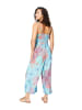 Ipanima Jumpsuit in Hellblau/ Pink