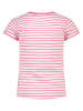 Salt and Pepper Shirt in Pink/ Creme