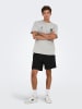 ONLY & SONS Sweatshort "Onsdavid" zwart