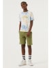 Garcia Sweatshorts in Khaki