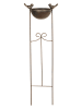 POSIWIO Vogelbad in Braun - (B)20 x (H)76 x (T)13 cm