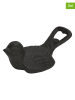 POSIWIO 2-delige set: flessenopener ''Vogel'' bruin - (B)11,5 x (H)4,5 x (D)5 cm