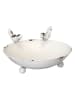 POSIWIO Vogelbad wit - (B)25 x (H)10 x (D)22 cm