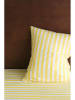 Jotex Kussensloop ''Kayo'' geel/wit