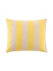 Jotex Kussensloop ''Blocky Stripe'' geel/beige