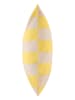 Jotex Kissenhülle ''Blocky Stripe'' in Gelb/ Beige