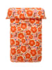 Jotex Dekbedovertrek "Frida" oranje/crème