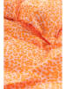 Jotex Dekbedovertrek "Malia" oranje/lichtroze