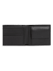Tommy Hilfiger Skórzany portfel w kolorze czarnym - 11 x 9 x 2 cm