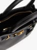 Tommy Hilfiger Leren handtas zwart - (B)28 x (H)18 x (D)14 cm
