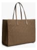 Tommy Hilfiger Leder-Shopper in Hellbraun - (B)43 x (H)31 x (T)17 cm