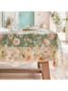 mint Deco Obrus "Floral Alira" w kolorze zielono-beżowym