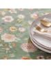 mint Deco Tafellaken "Floral Alira" groen/beige