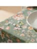 mint Deco Obrus "Floral Alira" w kolorze zielono-beżowym