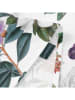 mint Deco Tafellaken "Olma" wit/groen/lichtbruin