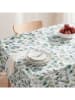 mint Deco Tafellaken "Savage" wit/groen