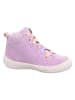 superfit Skórzane sneakersy "Tensy" w kolorze fioletowym