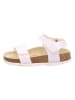 superfit Leren sandalen lichtroze