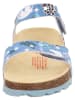superfit Leder-Sandalen in Blau