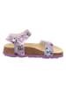 superfit Leder-Sandalen in Lila
