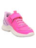 superfit Leren sneakers "Rush" roze/paars