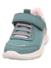 superfit Leder-Sneakers "Rush" in Rosa/ Grün