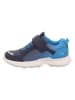 superfit Leren sneakers "Rush" donkerblauw/lichtblauw