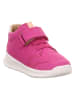 superfit Leder-Sneakers "Breeze" in Pink