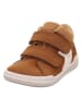 superfit Leder-Barfußschuhe "Superfree" in Hellbraun