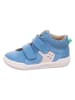 superfit Leder-Barfußschuhe "Superfree" in Blau