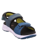 superfit Leren sandalen "Criss Cross" blauw