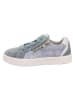 superfit Skórzane sneakersy "Stella" w kolorze błękitnym