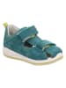 superfit Leren enkelsandalen "Boomerang" turquoise