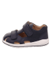 superfit Leder-Halbsandalen "Boomerang" in Dunkelblau