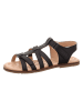 superfit Leren sandalen "Flair" zwart